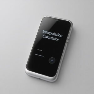 Interpolation Calculator 1